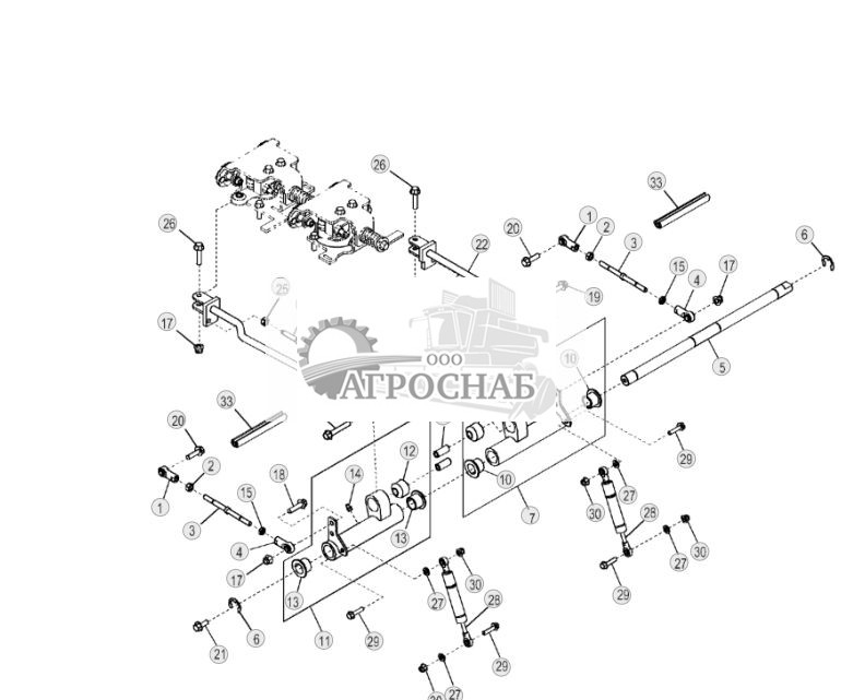 Тяговая система рулевого механизма (192800 - ) - ST2400 137.jpg